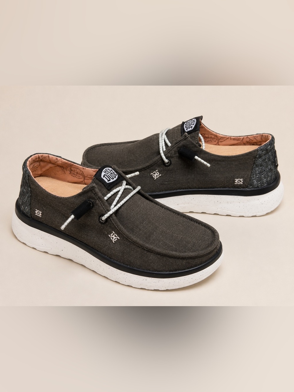Hey Dude wendy peak chambray shoes